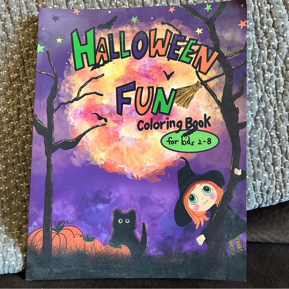 Halloween Fun Coloring Book for Kids